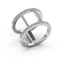 Afbeelding van Ring Amee 950 platina diamant 0.407 crt