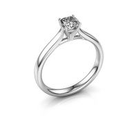Afbeelding van Verlovingsring Mignon cus 1 585 witgoud diamant 0.50 crt