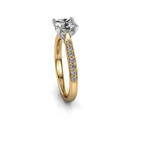 Afbeelding van Verlovingsring Mignon cus 2 585 goud lab-grown diamant 1.439 crt