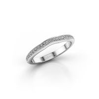 Afbeelding van Aanschuifring SRH0271C20H4<br/>950 platina<br/>Diamant 0.173 crt