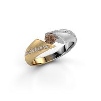 Bild von Ring Hojalien 2<br/>585 Gold<br/>Braun Diamant 0.37 crt