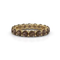 Bild von Ring heddy rnd 3.4<br/>585 Gold<br/>Rauchquarz 3.4 mm