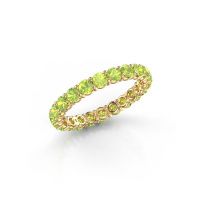Bild von Vorsteckring heddy rnd 2.7<br/>585 Gold<br/>Peridot 2.7 mm