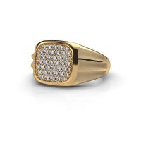 Afbeelding van Pinkring Robbert<br/>585 goud<br/>Lab-grown diamant 0.558 crt