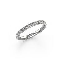 Image of Stackable Ring Jackie 2.0<br/>585 white gold<br/>Diamond 0.87 Crt