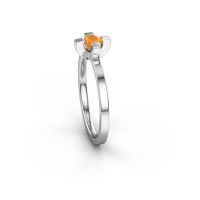 Afbeelding van Ring Therese<br/>950 platina<br/>Citrien 4.2 mm