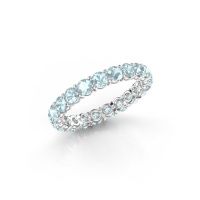 Bild von Ring heddy rnd 2.9<br/>950 Platin<br/>aquamarin 2.9 mm