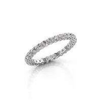 Image of Stackable ring Michelle full 2.0 950 platinum diamond 0.930 crt
