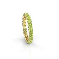 Bild von Ring heddy rnd 2.9<br/>585 Gold<br/>peridot 2.9 mm