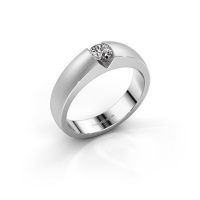 Image de Bague de fiançailles Theresia<br/>585 or blanc<br/>Diamant 0.25 crt