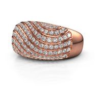 Afbeelding van Ring Sonia 585 rosé goud diamant 1.553 crt