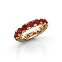 Image of Stackable Ring Jackie 3.7<br/>585 gold<br/>Ruby 3.7 mm