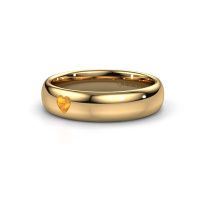 Image of Friendship ring WH0101L35BPHRT<br/>585 gold ±5x2 mm<br/>Citrin
