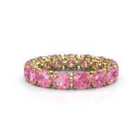 Bild von Ring vivienne 4.2<br/>585 Gold<br/>Pink Saphir 4.2 mm