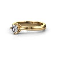 Image de Bague de fiançailles Eva 585 or jaune diamant 0.25 crt