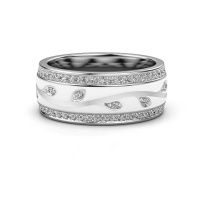 Image of Wedding ring WH3051L28B<br/>950 platinum ±8x2 mm