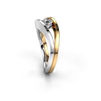 Image of Ring Sigrid 1<br/>585 white gold<br/>Diamond 0.40 crt