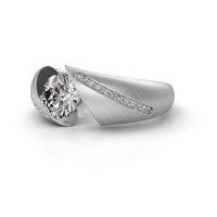 Image of Ring Hojalien 2<br/>585 white gold<br/>Diamond 1.12 crt