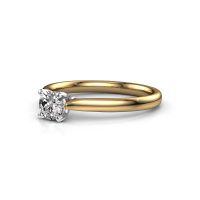 Afbeelding van Verlovingsring Mignon rnd 1 585 goud diamant 0.40 crt