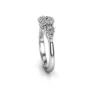 Image of Engagement ring Carisha 585 white gold zirconia 3 mm