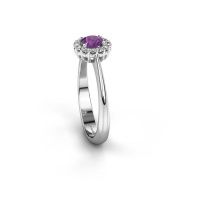 Image de Bague de fiançailles Anca<br/>950 platine<br/>Améthyste 4.2 mm