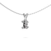 Afbeelding van Ketting Cornelia Marquis 585 witgoud diamant 0.35 crt