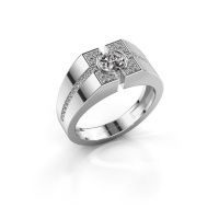 Afbeelding van Herenring Thijmen<br/>950 platina<br/>Diamant 0.755 crt