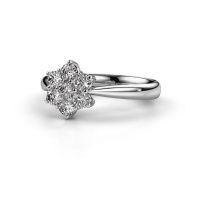 Afbeelding van Promise ring Chantal 1 585 witgoud diamant 0.08 crt