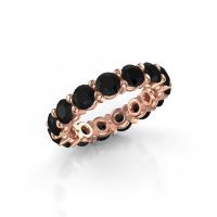 Bild von Ring heddy rnd 4.2<br/>585 Roségold<br/>Schwarz Diamant 5.400 crt