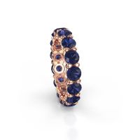 Bild von Ring heddy rnd 4.2<br/>585 Roségold<br/>Saphir 4.2 mm