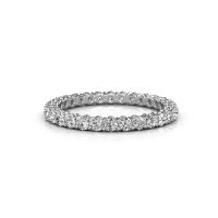 Image of Stackable ring Michelle full 2.0 950 platinum diamond 0.930 crt