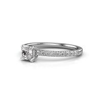 Image of Engagement ring saskia 1 cus<br/>950 platinum<br/>diamond 0.614 crt