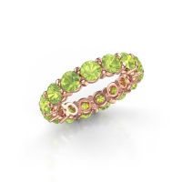 Bild von Ring heddy rnd 4.2<br/>585 Roségold<br/>Peridot 4.2 mm