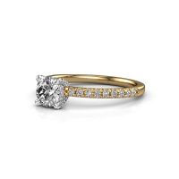 Image of Engagement ring saskia rnd 1<br/>585 gold<br/>diamond 0.884 crt