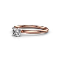 Afbeelding van Verlovingsring Crystal CUS 1 585 rosé goud diamant 0.33 crt