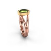 Afbeelding van Ring Lieselotte<br/>585 rosé goud<br/>Peridoot 9x7 mm