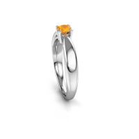 Image de Bague de fiançailles Nichole<br/>950 platine<br/>Citrine 4.2 mm