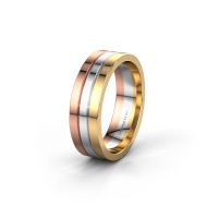 Image of Wedding ring WH0400M16AP<br/>585 rose gold ±6x1.7 mm