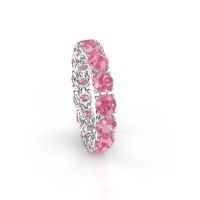 Bild von Ring vivienne 4.2<br/>950 Platin<br/>Pink Saphir 4.2 mm