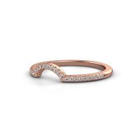 Afbeelding van Aanschuifring SRH0570C10H2<br/>585 rosé goud<br/>Diamant 0.145 crt
