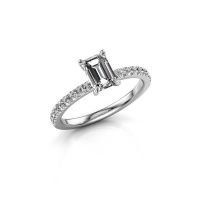 Afbeelding van Verlovingsring Crystal EME 2 950 platina lab-grown diamant 0.90 crt