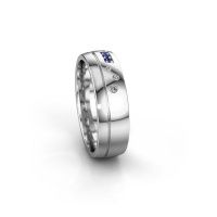 Image of Wedding ring WH0310L26AP<br/>950 platinum ±6x1.7 mm<br/>Sapphire