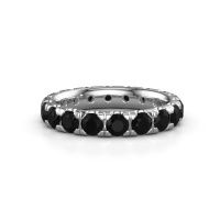 Image of Stackable Ring Jackie 3.4<br/>950 platinum<br/>Black Diamond 3.240 Crt