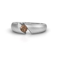 Bild von Verlobungsring Hojalien 1 925 Silber Braun Diamant 0.25 crt