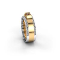 Image of Men's ring Danillo<br/>585 gold<br/>Brown diamond 0.705 crt