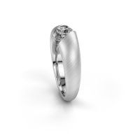 Image de Bague de fiançailles Hojalien 1<br/>585 or blanc<br/>Diamant 0.40 crt