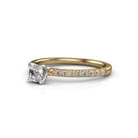 Afbeelding van Verlovingsring Crystal CUS 2 585 goud diamant 0.51 crt