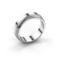 Afbeelding van Trouwring Lyda<br/>585 witgoud ±5x2 mm