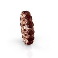 Bild von Ring vivienne 5.0<br/>585 Roségold<br/>Granat 5 mm