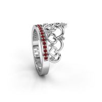 Image of Ring Kroon 2 585 white gold ruby 1.2 mm